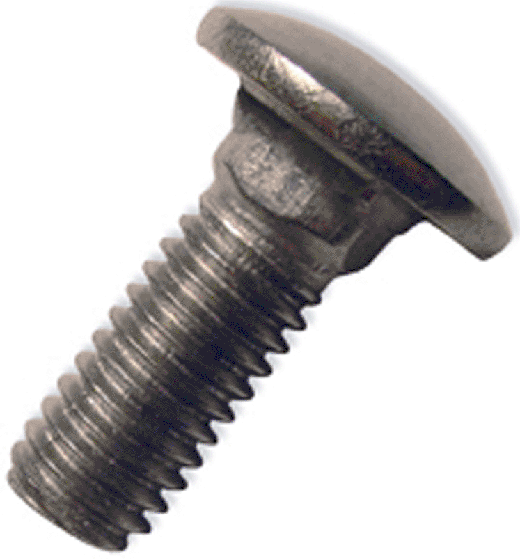 1/4-20 x 3" Carriage Bolts and Nuts Hot Dip Galvanized Quantity 500 