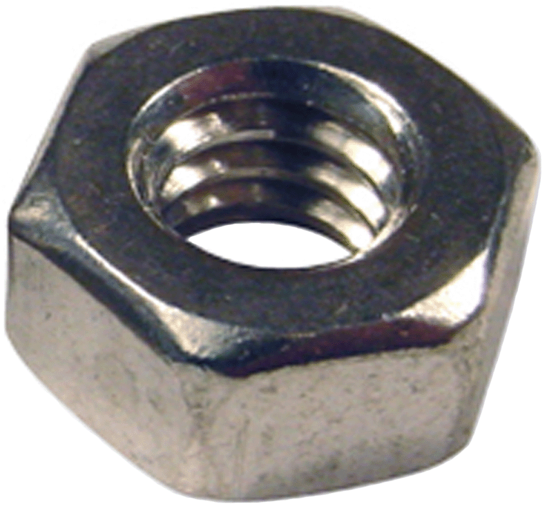 10-32 Serrated Hex Flange Locknuts/Steel/Zinc Carton: 4,000 pcs