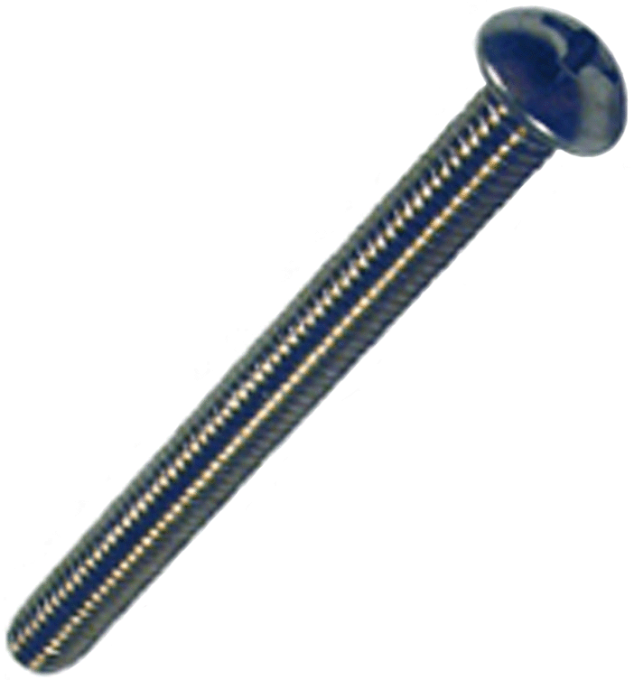 #10-32 x 2-1/2" Phillips Pan Head Machine Screw Stainless Steel NF Qty 25